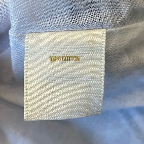 KATE SPADE LAWSON BLUE STRIPED AND EMBROIDERED SKIRT - Picture 7 of 8